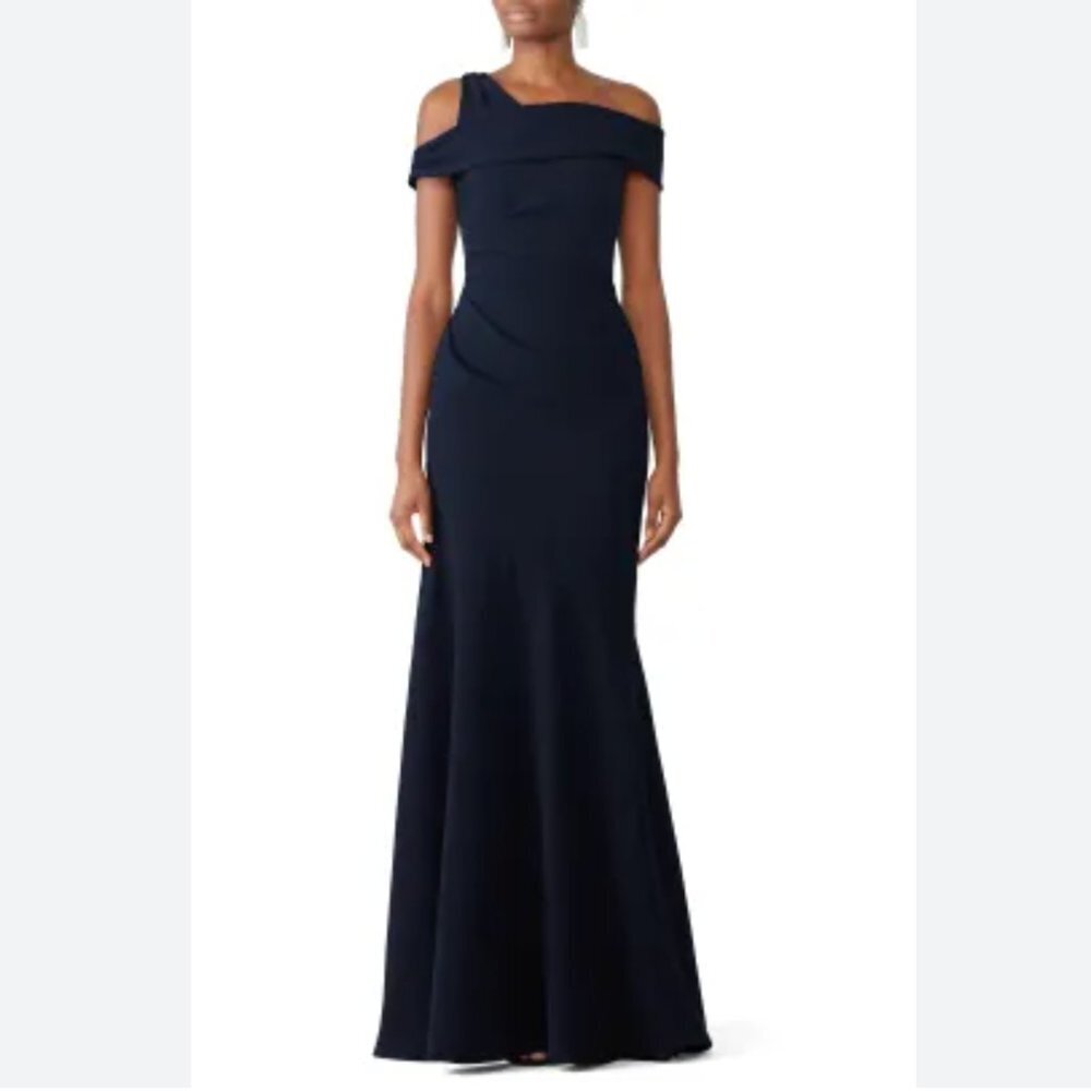 Theia Navy Mermaid Gown size 18